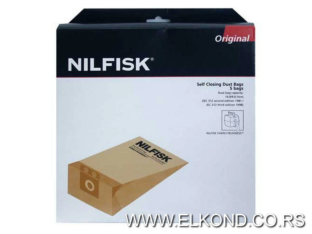 Papirna kesa usisivača NILFIKS 82222900